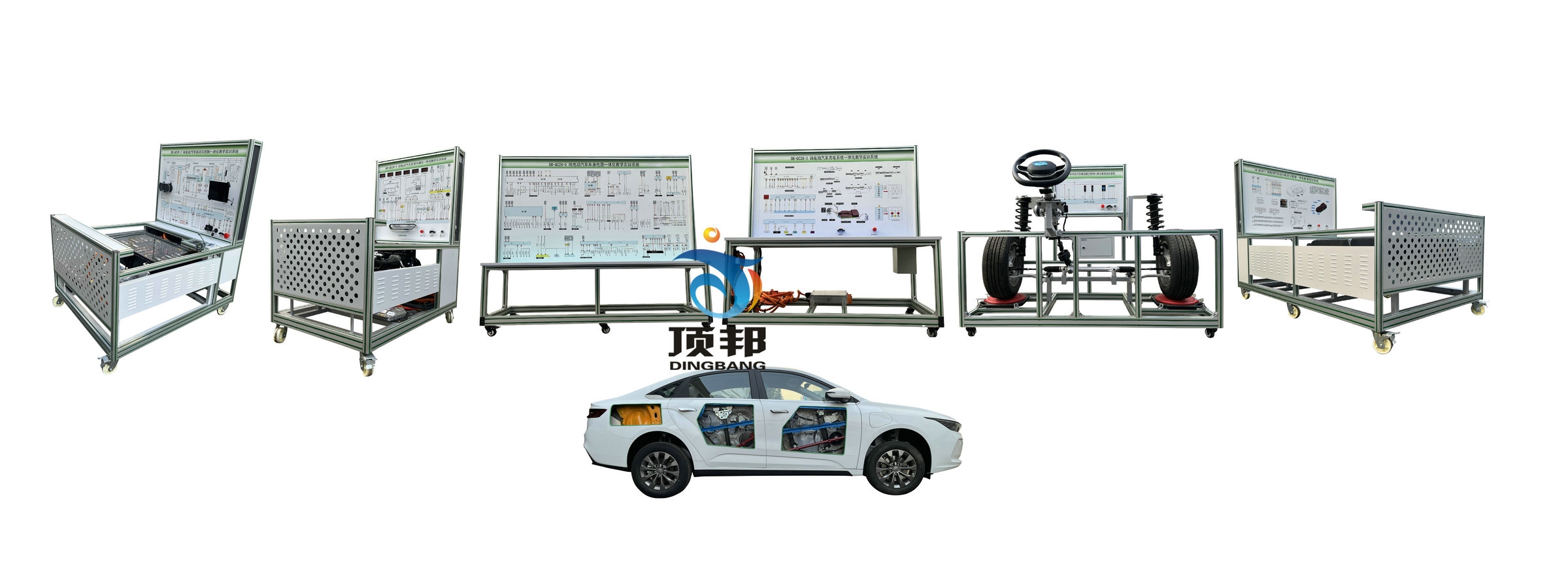 純電動汽車一體化教學實訓系統(吉利)