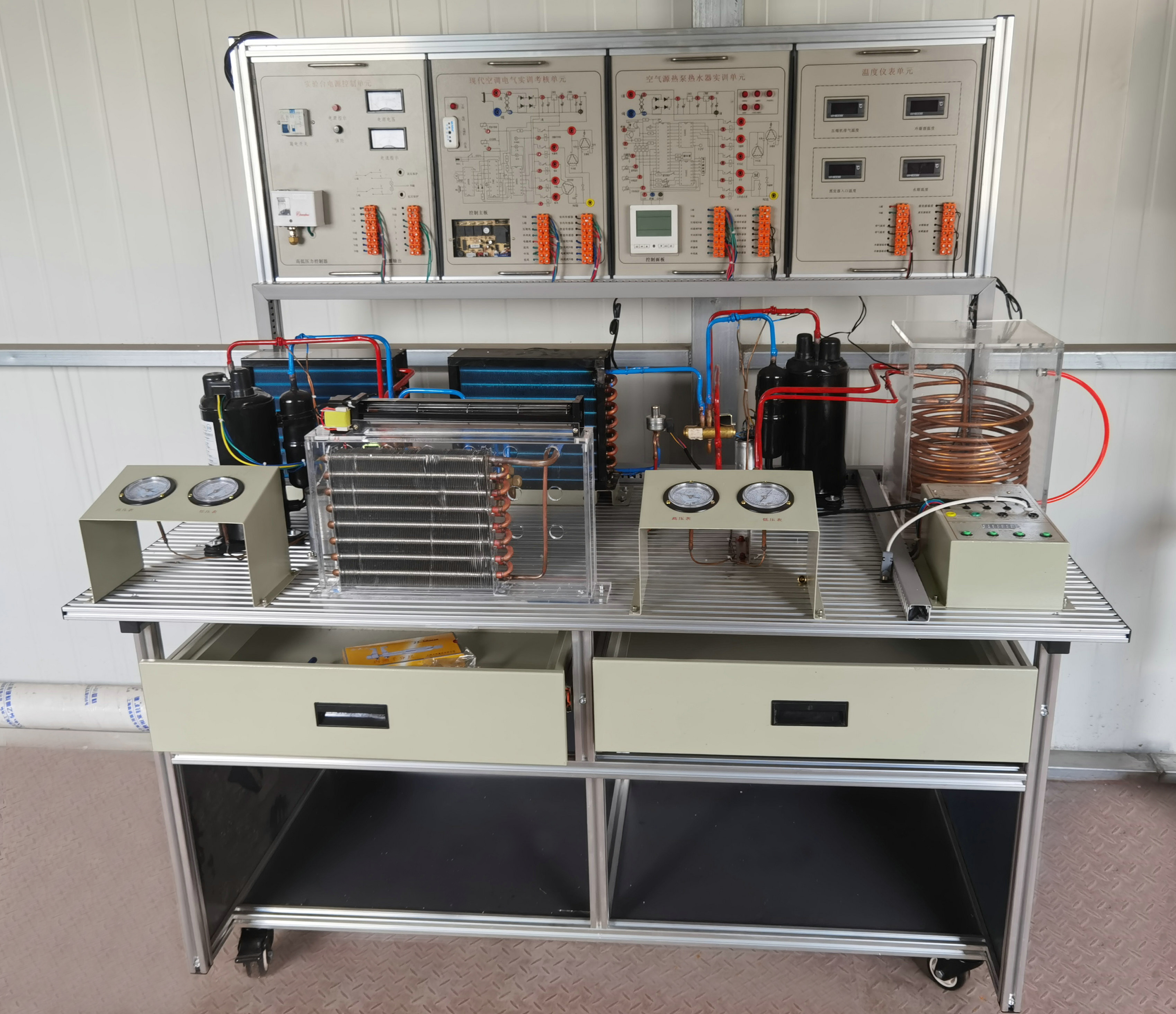 現代制冷與空調系統技能實訓設備
