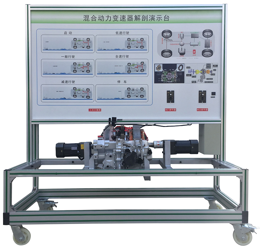 混合動力變速器解剖演示臺